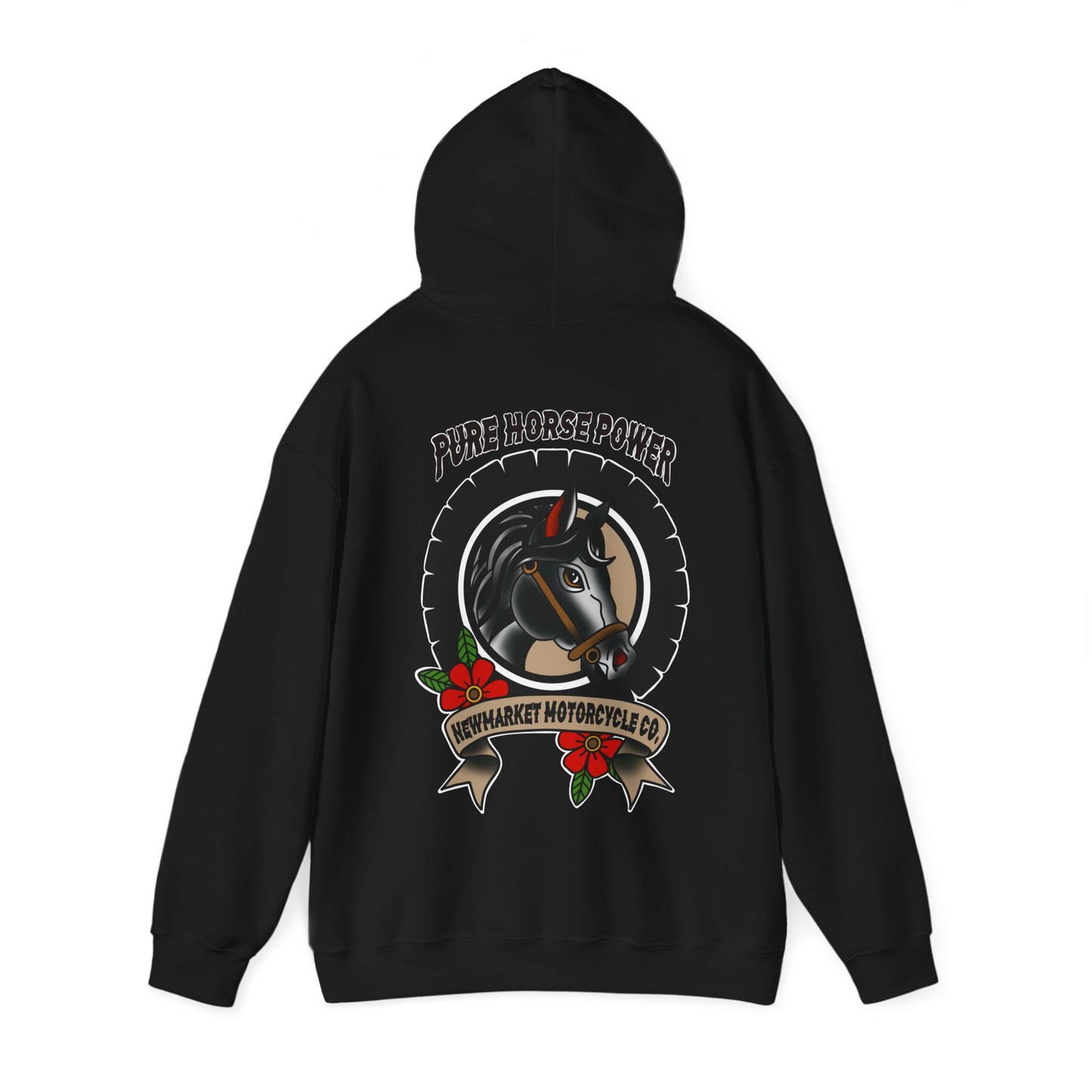Pure Horsepower Unisex Hoodie - Black