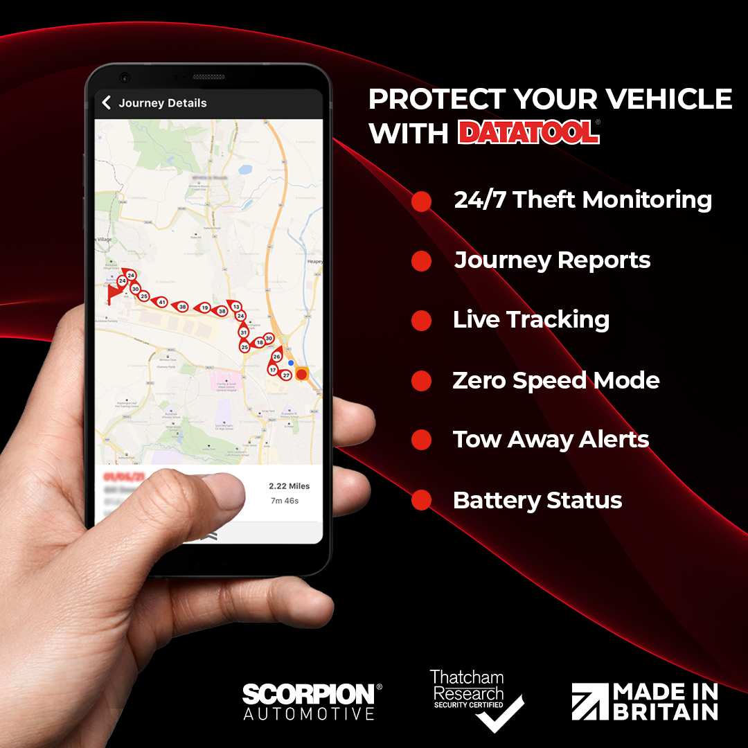 Datatool Tracker Datatool Stealth S5 Tracker – Newmarket Motorcycle Company