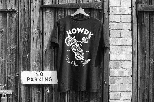 No 6 Howdy T-Shirt - Newmarket Motorcycle Company 