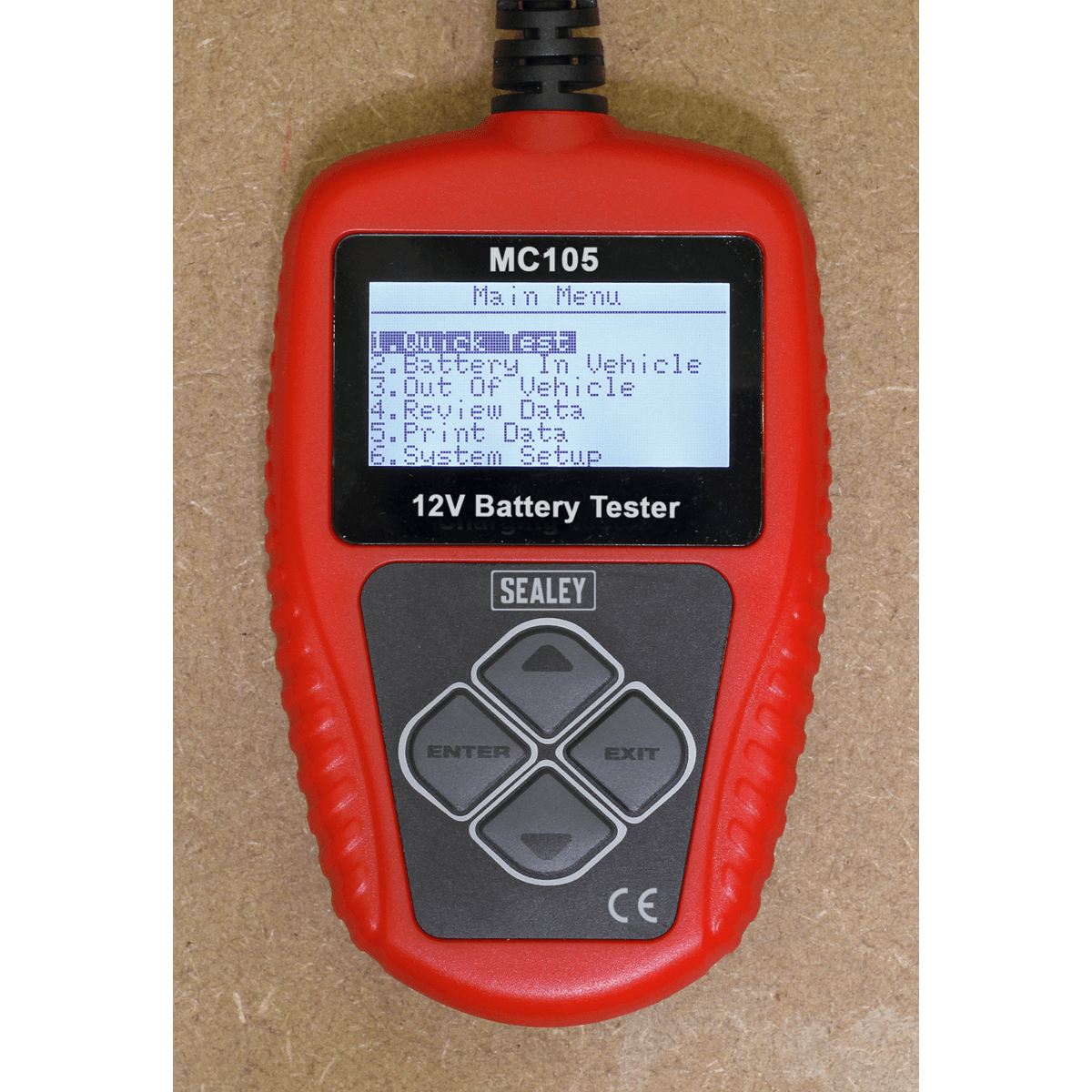 Motorcycle Digital Battery Tester 12V